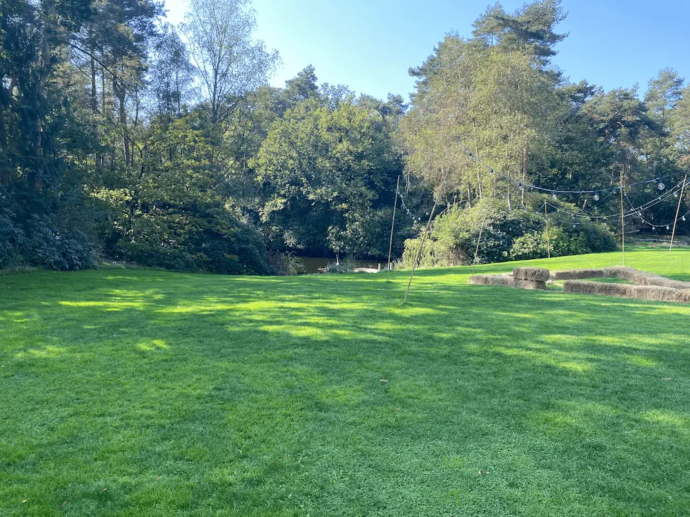 Parc et nature du domaine de retraite